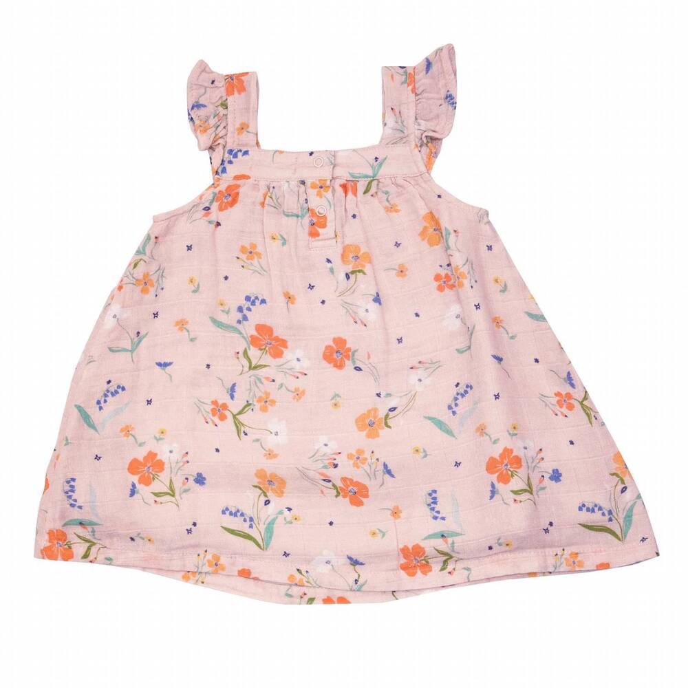 NEW ANGEL DEAR girl's spring mix floral sundress in pink